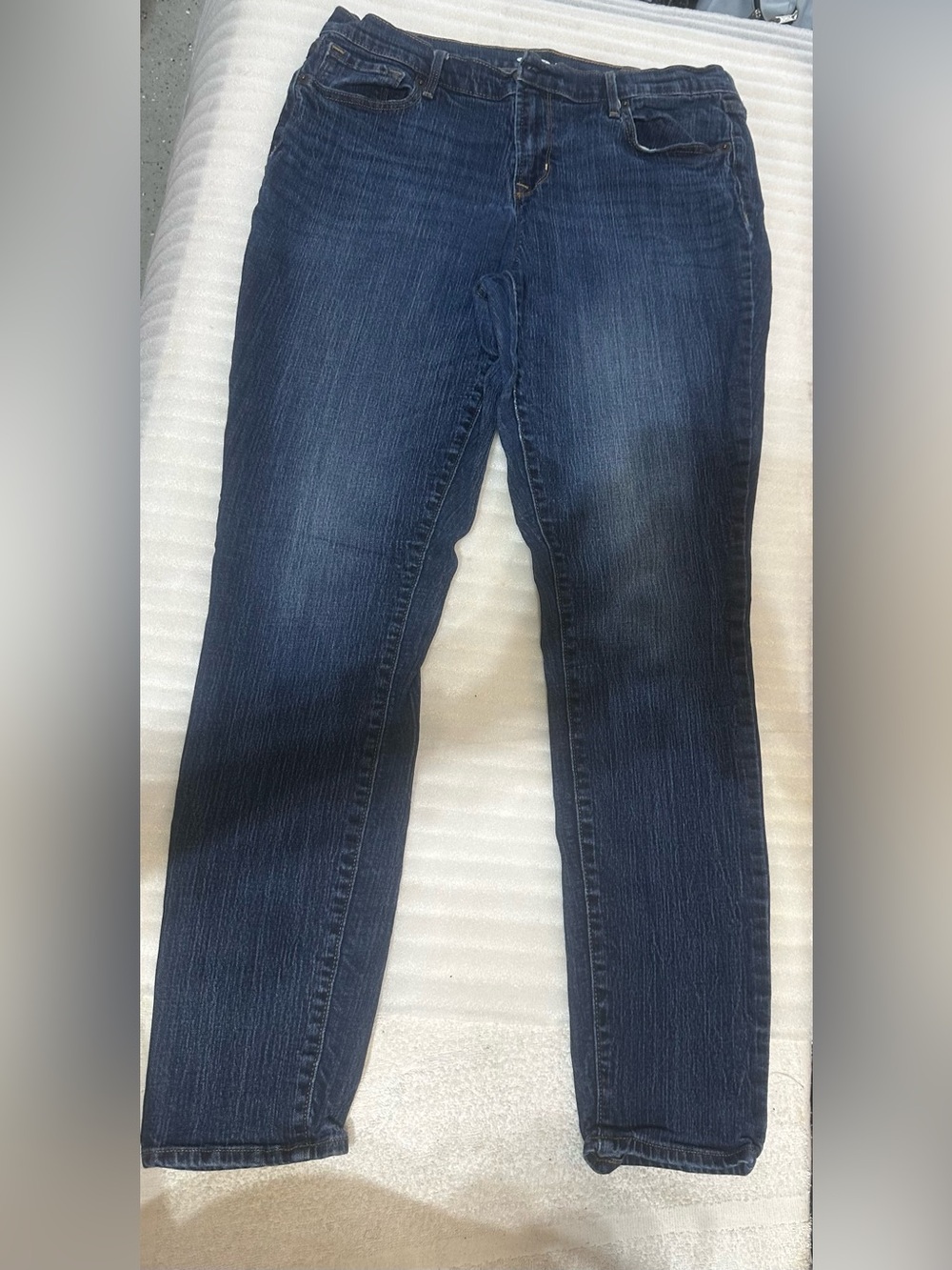 Old Navy Navy Straight Leg Jeans